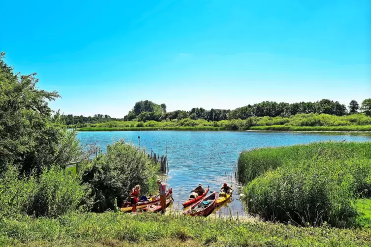 Der Fluss Schwentine ist ein 55 Kilometer langes Paradies f&uuml;r Kanuten und Stand-up-Paddler. 