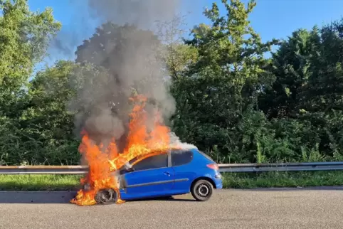 Die Brandursache steht noch nicht fest. 