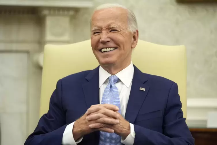 Will trotz aller Kritik nochmal antreten: Joe Biden.