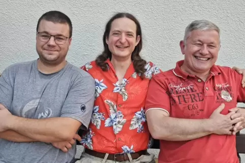 Martin Zauchner (Mitte) wird Sprecher der CDU im Bobenheim-Roxheimer Gemeinderat. Ihm zur Seite stehen Jan Wolfmüller (links) un