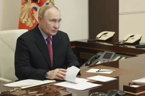 Skrupelloser Machthaber: Wladimir Putin.