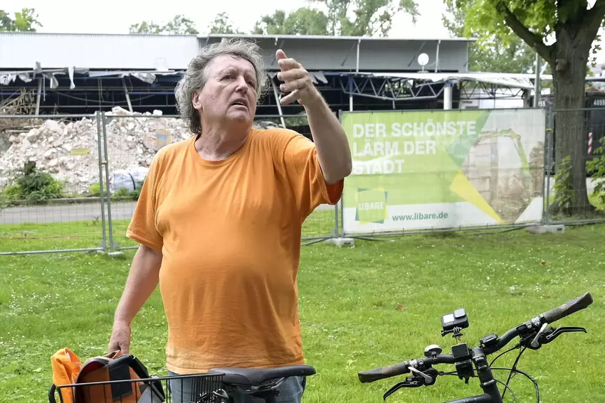 Van der Buchholz in seinem Element.