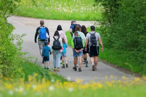 Die Wanderung führt größtenteils über gut begehbare Wege. 