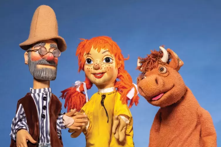 Bekannte Gesichter: Bad Kreuznach hat ein Museum f&uuml;r Puppentheater. Im Bild zu sehen: die schwedischen Kinderbuchhelden Petterss