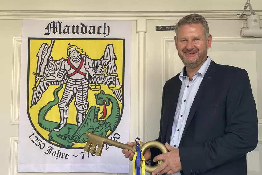 Neuer »Schlossherr in Maudach«: Andreas Olbert.