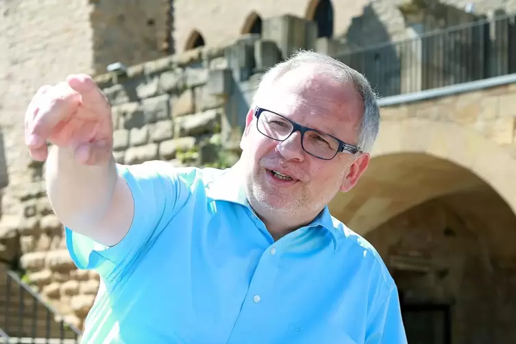 Hans-Ulrich Ihlenfeld ist Landrat des Kreises Bad D&uuml;rkheim. 