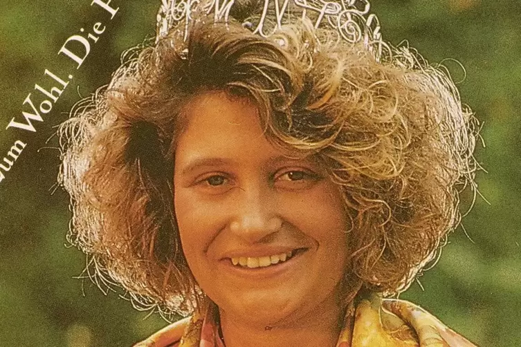 Christine Schneider war 1992 Pf&auml;lzische Weink&ouml;nigin. 