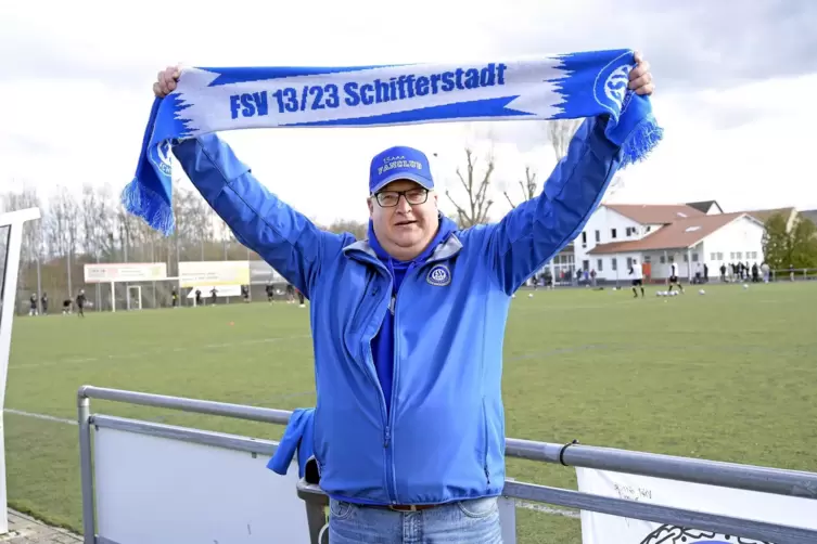 Ein Leben f&uuml;r den FSV Schifferstadt: Volker Stiltz. 