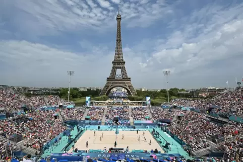 Zu den Erfolgsrezepten der Olympischen Spiele in Paris gehörte die Integration der Sportstätten in das weltberühmte Stadtbild. 