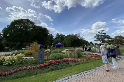 Drei Felder wurden im Memoriam-Garten neu angelegt.