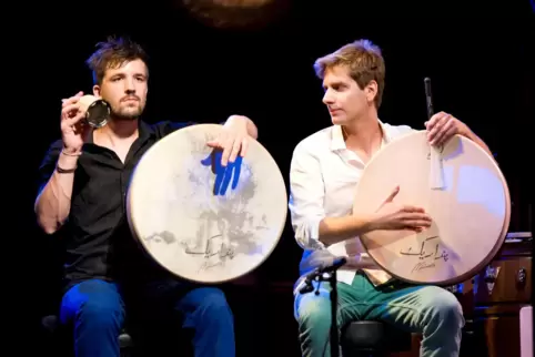 BeatPop nennt sich das Perkussion Duo von Timo Gerstner und Jonas Völker. Ihr Konzert am 14. September in der Kaiserslauterer Fr