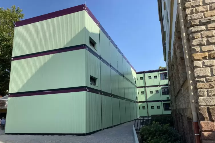 Die Containeranlagen kosten 2,7 Millionen Euro &ndash; f&uuml;r den Kreis war diese Variante die kosteng&uuml;nstigere.