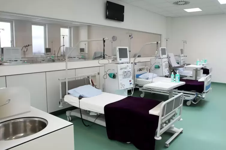Dreimal pro Woche m&uuml;ssen Dialysepatienten jeweils f&uuml;r mindestens vier Stunden hierherkommen. 