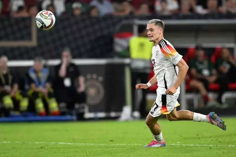 Florian Wirtz und sein liebstes Spielger&auml;t. 