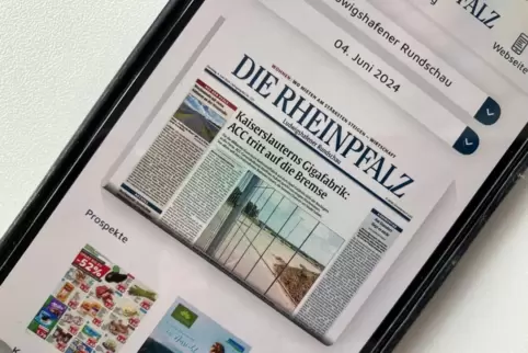 Alles über die App erfahren: Dazu bietet die RHEINPFALZ einen Kurs an. 