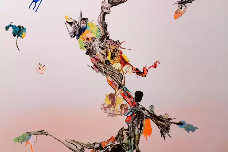  Regina Reim: Detail aus &bdquo;Birth of Paradise&ldquo;.