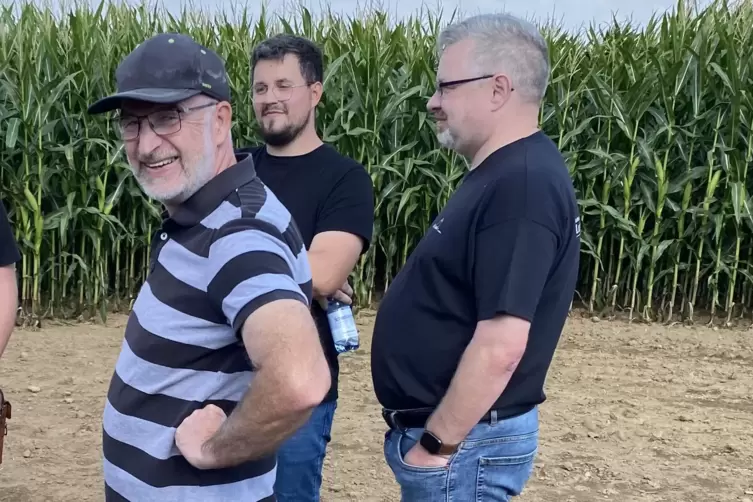 Retter (ohne Not): Christian Gie&szlig;ler, Michael He&szlig; und Sven Grajek. 