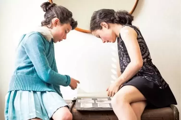 Die f&uuml;nfte Generation: Ur-Urenkelinnen Madlyne und Lyla.