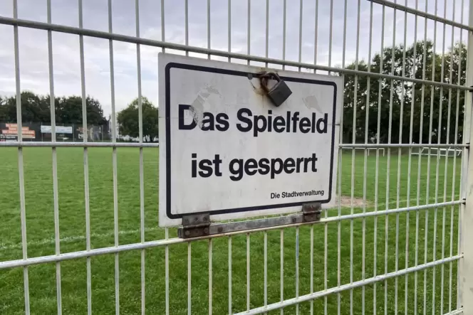 Problemfall Rasenplatz: Der TuS Flomersheim hofft seit Jahren auf eine Sanierung. Problemfall Rasenplatz: Der TuS Flomersheim hofft seit Jahren auf eine Sanierung.