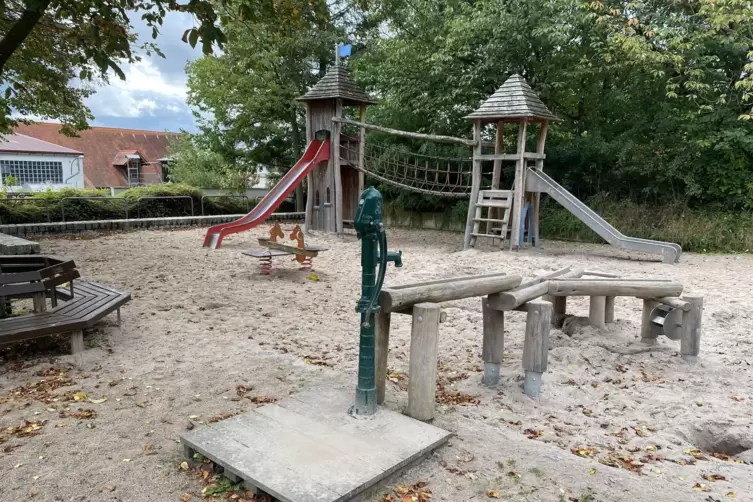 Der Spielplatz in Godramstein war von den invasiven Ameisen befallen.