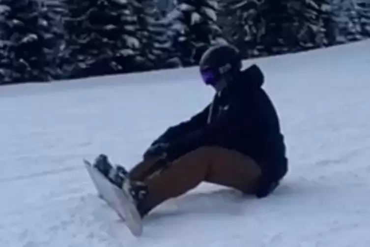 Sebastian Wieland auf der Piste.