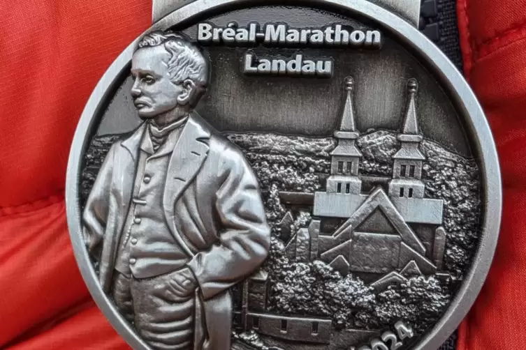 Diese Medaille wird den Teilnehmern &uuml;berreicht.