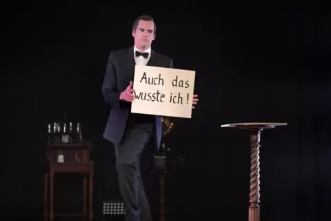 Mentalmagier und Produzent der Show: Simon Thomas ist dieses Jahr auch wieder beim Traumzeit-Varieté dabei. 