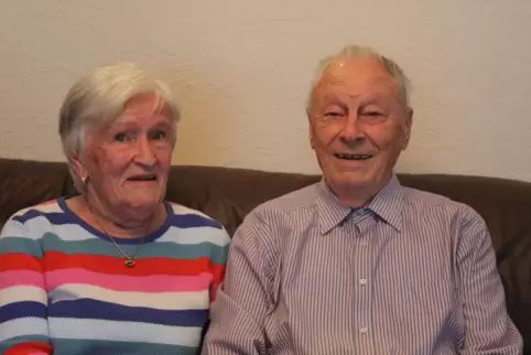  Altbürgermeister Hugo Leidner und seine Frau Maria sind seit 65 Jahren verheiratet. 