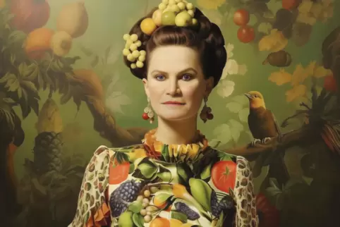 Ein Hauch von Frida Kahlo: Pe Werner erwartet ihr Publikum in Pirmasens und Neunkirchen.