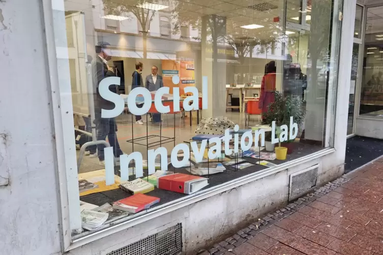 Hier wurde Klaus Blettner vorgestellt: das &bdquo;Social Innovation Lab&ldquo; in der Innenstadt. 