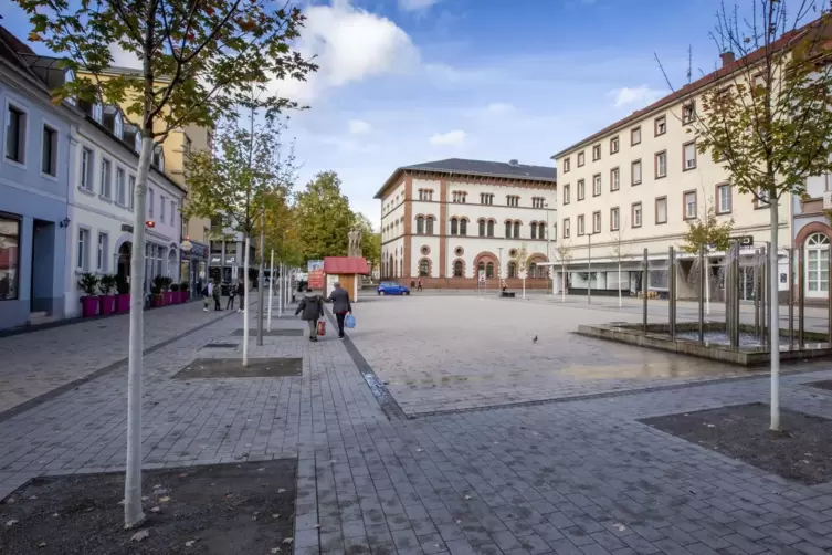 Der Schillerplatz nach dem Umbau vor wenigen Jahren.