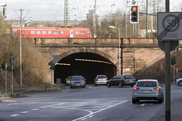 Das Viadukt 2008 vor Beginn der Bauarbeiten.