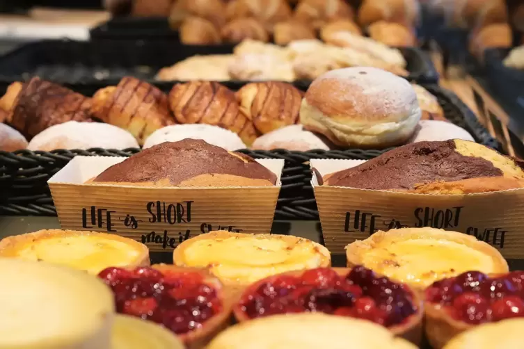 Cremetorten gibt es nicht mehr im Sortiment, stattdessen Tartelettes, kleine T&ouml;rtchen.