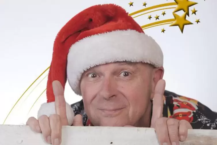 Pr&auml;sentiert sein Weihnachtsprogramm: Frank Sauer.