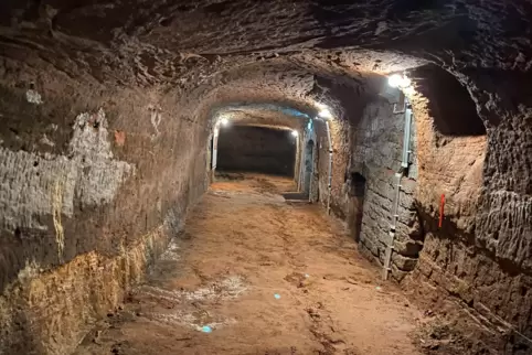 Rund 270 Meter des historischen Bierkellers in Schönenberg-Kübelberg sind begehbar. Dort erwarten die Besucher beim Halloween-Ev