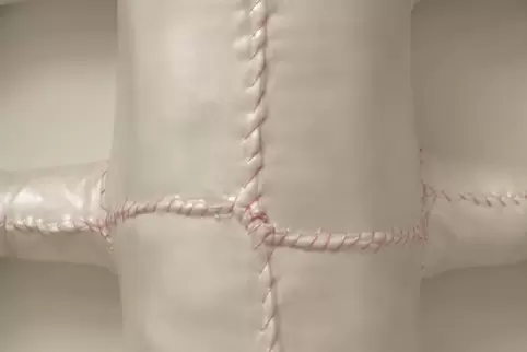 Eine Arbeit im Detail von Frauke Wilken.