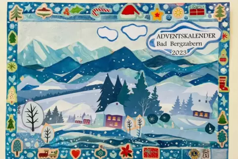 So hat der Adventskalender im Vorjahr ausgesehen. 