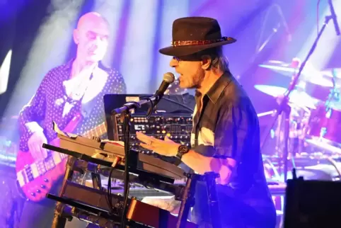 Manfred Mann trat mit seiner Band in Kusel auf.