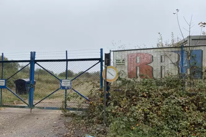 Derzeit nicht in Betrieb: Auf dem Ramsteiner Recyclinghof stehen die Maschinen still. Eine Forstezung des Rückbaus der Wälle ist