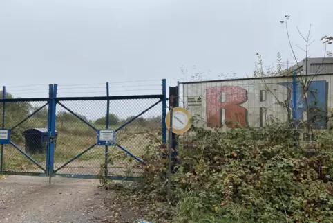 Derzeit nicht in Betrieb: Auf dem Ramsteiner Recyclinghof stehen die Maschinen still. Eine Forstezung des Rückbaus der Wälle ist