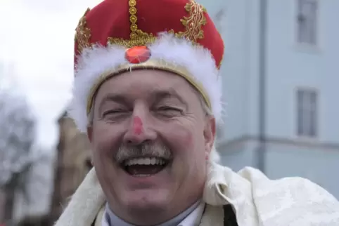 Der Präsident des Großen Rats: Christoph Heller.