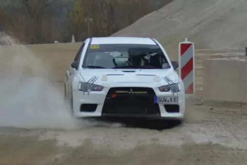 Der Mitsubishi Lancer Evo X von Wilfried Brunken lief wie ein Uhrwerk. 