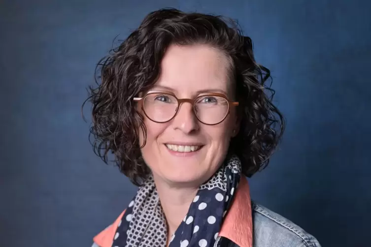 Jeanette M&uuml;ller, Gesch&auml;ftsf&uuml;hrerin des Jobcenters Vorderpfalz-Ludwigshafen.