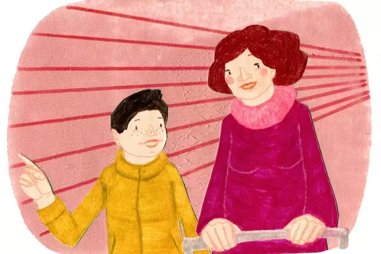 Und das noch. Und das noch. Und das noch, sagt der Kleine zur Mama. Gut, dass du den großen Einkaufswagen mitgenommen hast, da p