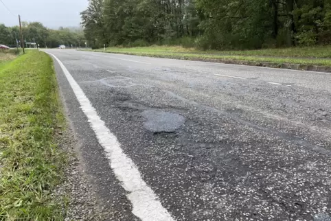 Die L363 zwischen Ramstein-Miesenbach und Steinwenden war am 21. Oktober voll gesperrt worden.