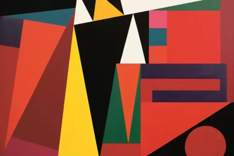Von wegen Frauen können nur nachahmen: Geneviève Claisses Werk,„ Turin,“ aus dem Jahr 1959 hängt normalerweise im Museum Ritter Von wegen Frauen können nur nachahmen: Geneviève Claisses Werk,„ Turin,“ aus dem Jahr 1959 hängt normalerweise im Museum Ritter