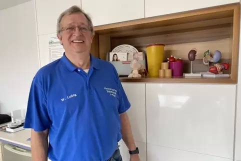 „Abschalten ist ganz wichtig“: der Rat des frisch ernannten Sanitätsrats und vielseitig engagierten Mediziners Werner Leibig, hi