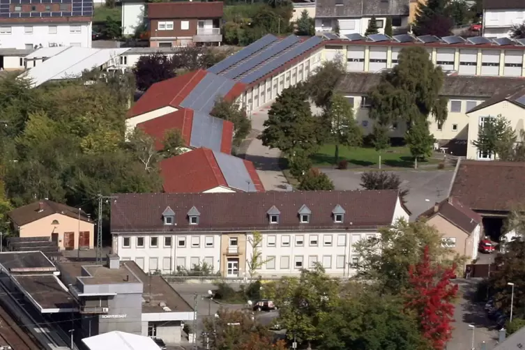 Da will die Kreisverwaltung hin: das ehemalige Bereitschaftspolizeigel&auml;nde in Schifferstadt.