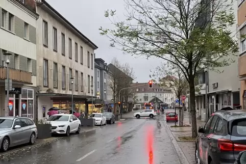 Hier auf der Maxstraße hat sich die Schlägerei am 13. Juni 2021 ereignet. Hier auf der Maxstraße hat sich die Schlägerei am 13. Juni 2021 ereignet.