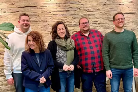 Der neue Vorstand (von links): Niklas Vogelsberger, Josefine Adler, Isabelle Euler, Maximilian Maurer, Felix Korb.